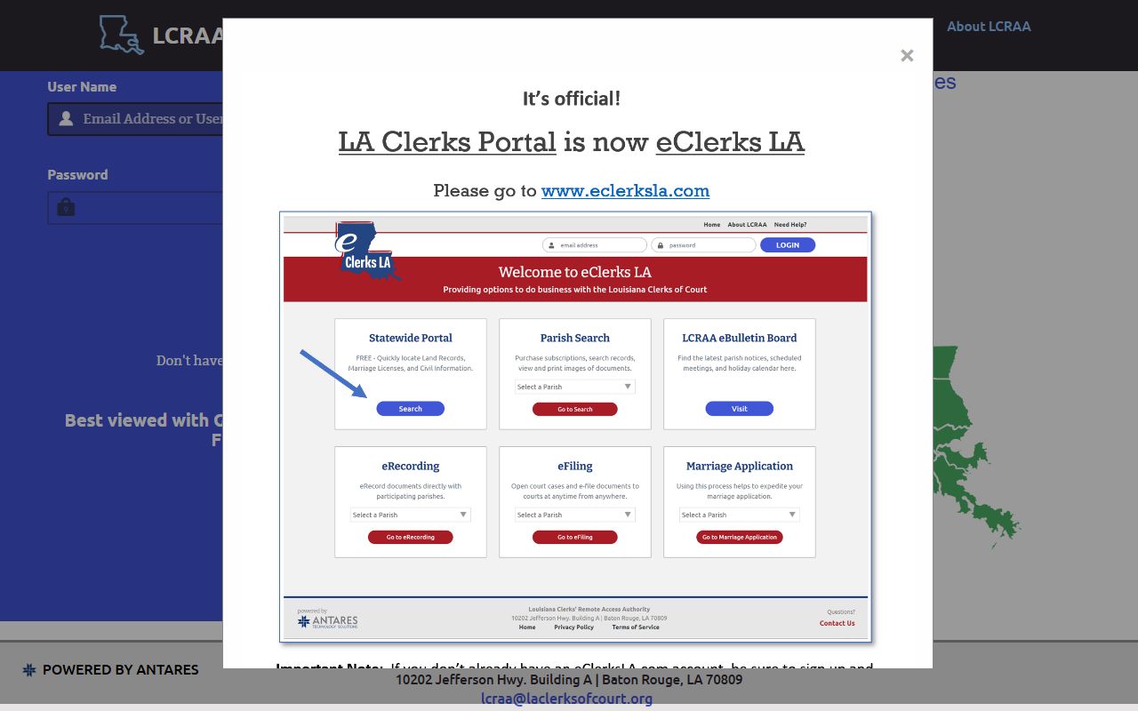Avoyelles Parish marriage records LCRAA login for Louisiana marriage records